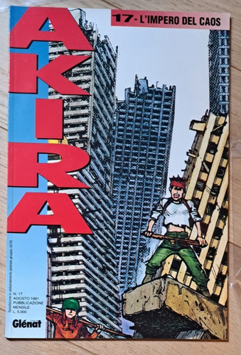 Akira glenat - akira, n.17